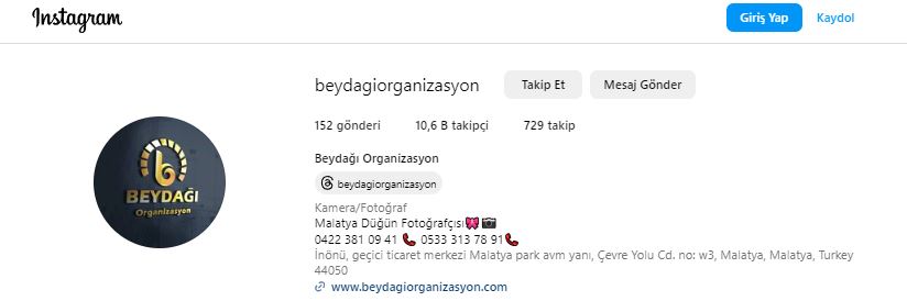 Malatya Düğün Fotoğrafçısı Instagram 2